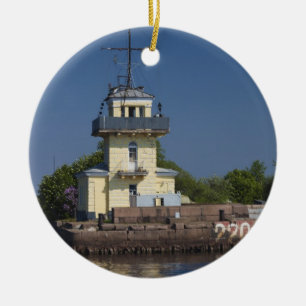 Czar Peter the Greats Naval fortress town Ceramic Ornament