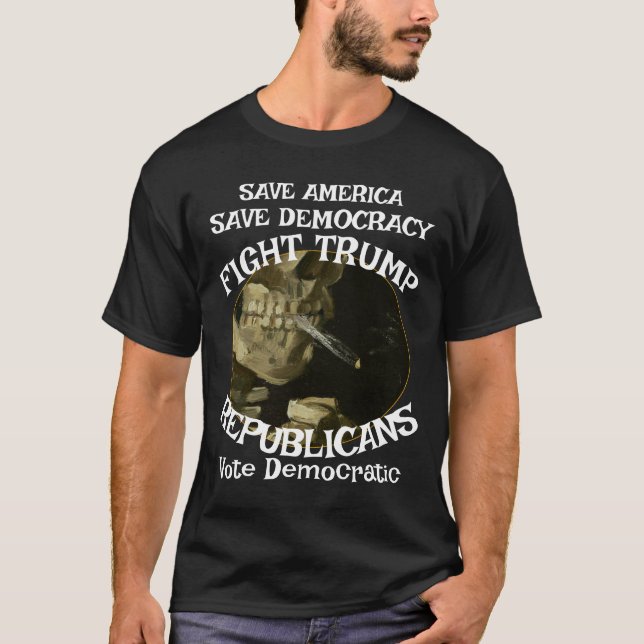 Czar Rue Liar Trump GOP Congress Democratic Order T-Shirt (Front)