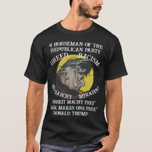 Czar Rue Liar Trump Martial Law Insurrection Act W T-Shirt