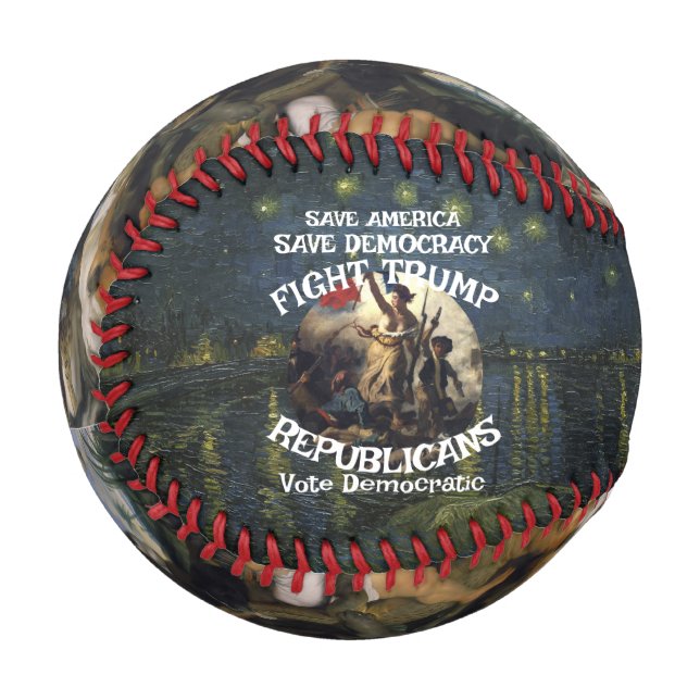 Czar Rue Liar Trump POTUS Patriotic MAGA Train WH Baseball (Front Left)