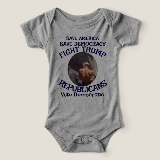Czar Rue Liar Trump POTUS Patriotic MAGA Train WH Infant T-shirt (Design Front)