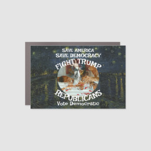 Czar Rue Liar Trump Republican Party USA America Car Magnet