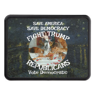Czar Rue Liar Trump Republican Party USA America Hitch Cover