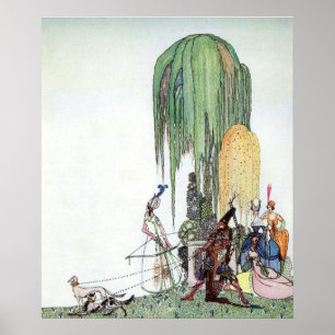 Czarina's Archery by Kay Nielsen Poster