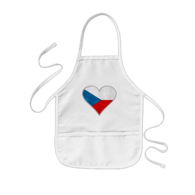 CZECH apron - choose style & color (Front)