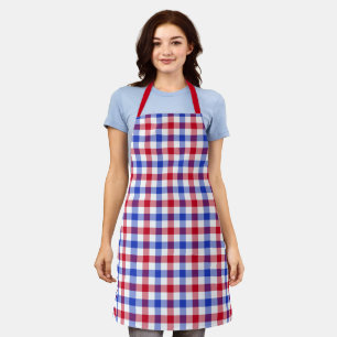 Czech Checks apron