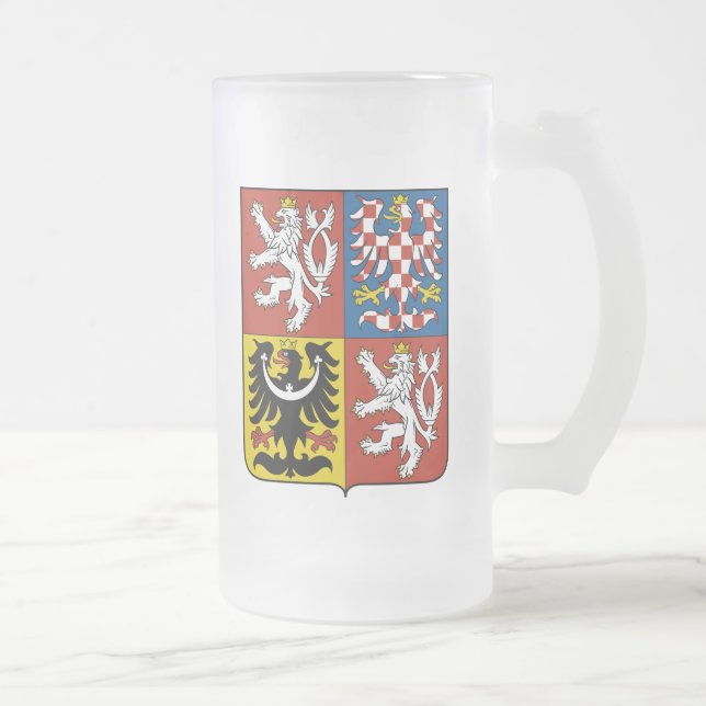 Czech Coat of Arms Mug (Right)