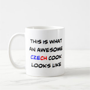 czech cook, awesome coffee mug
