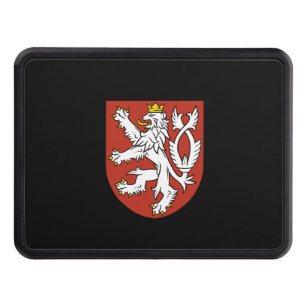 Czech emblem hitch cover