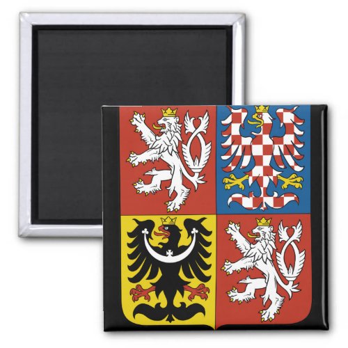 czech emblem magnet