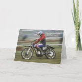 COOL DADS RIDE A MOTORBIKE Father's Day Card-332843
