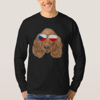 Czech Flag Cocker Spaniel Dog Czech Republic Pocke