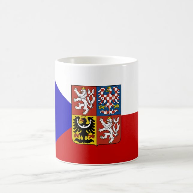 Czech flag coffee mug (Center)