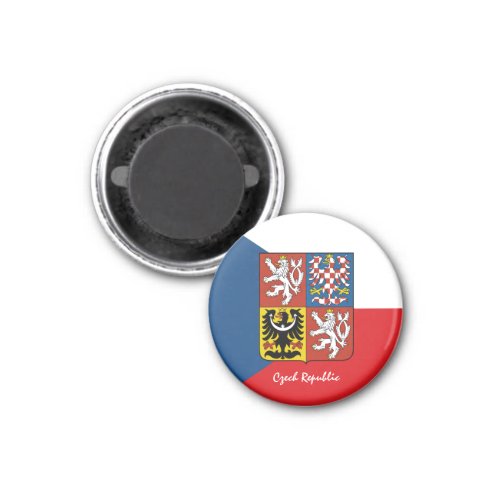 Czech flag  Czech Republic holidaysports fans  Magnet