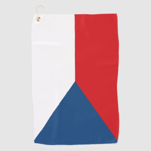 Czech Flag & Czechia golf /sports Golf Prague Towel