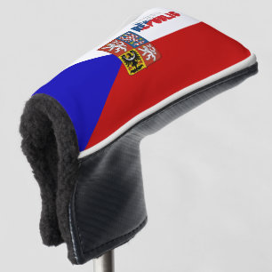 Czech flag golf head cover