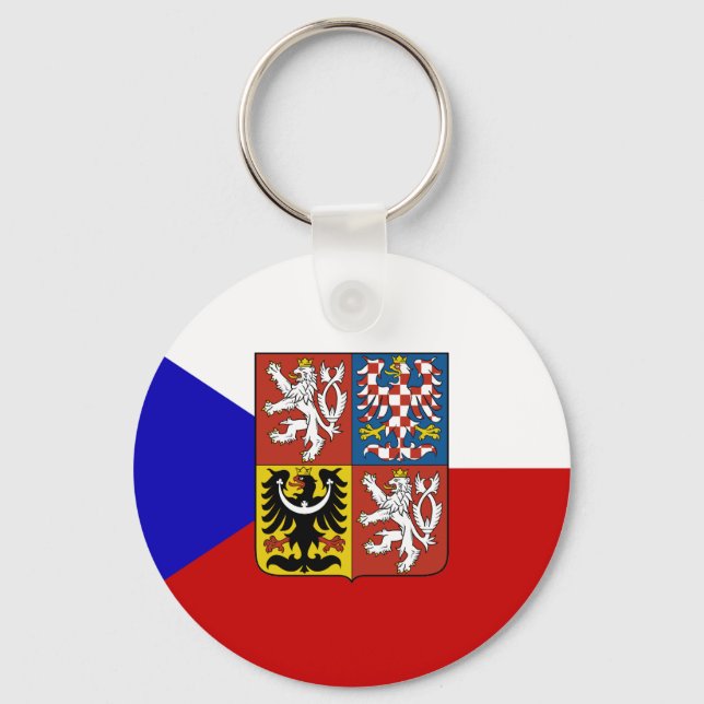 Czech flag keychain (Front)