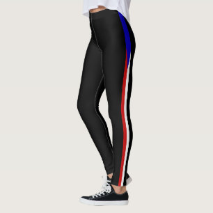 Czech flag leggings