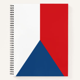 Czech Flag Notebook