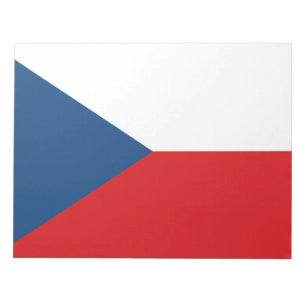 Czech Flag Notepad