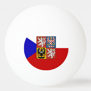 Czech flag Ping-Pong ball