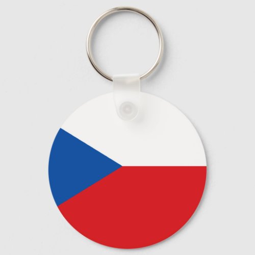 Czech Flag T_shirts and Gifts Keychain