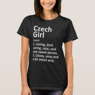CZECH GIRL CZECH REPUBLIC Country Roots Descent T-Shirt