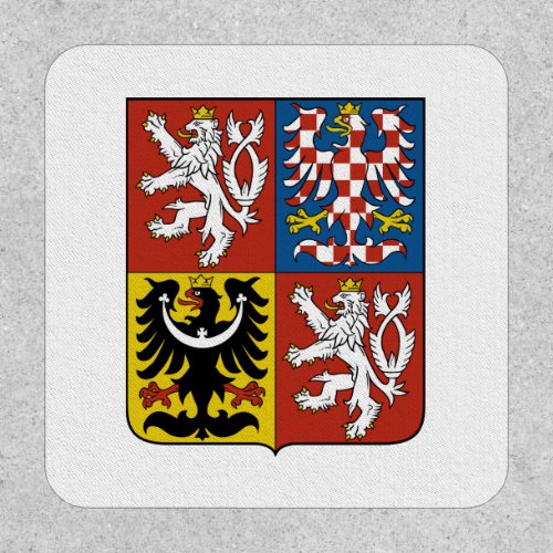 Czech Greater Coat of Arms Czech Republic Patch