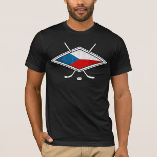 Czech Hockey T-Shirt with Name & Number