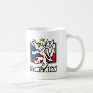 Czech Lion Coat of Arms Flag Coffee Mug