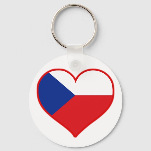 Czech Love Keychain (Front)