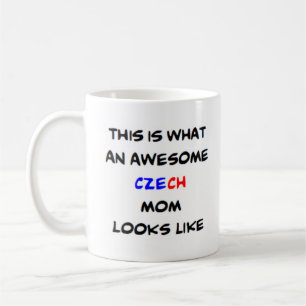czech mom, awesome coffee mug