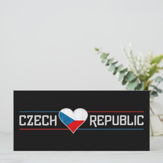 CZECH rack card (Standing Front)