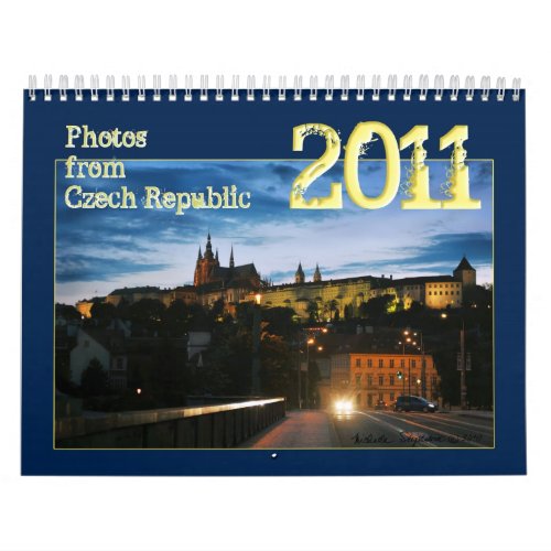 Czech Republic  2011 Calendar