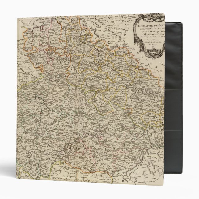 Czech Republic 3 Ring Binder (Front/Inside)