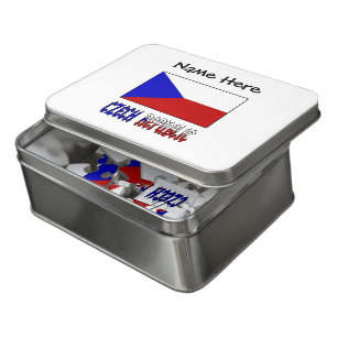 Czech Republic and Flag Personalized  Jigsaw Puzzle