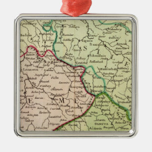 Czech Republic and Poland Metal Ornament