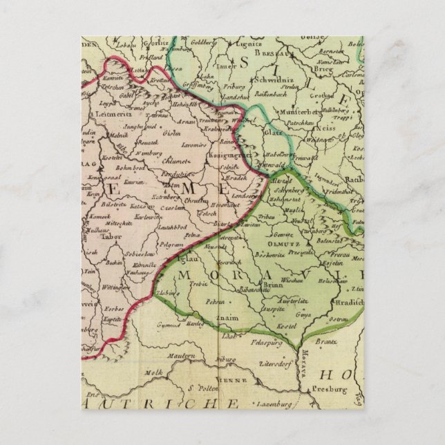 Czech Republic and Poland Postcard (Front)