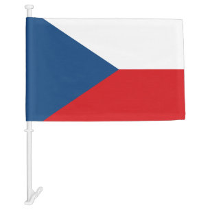 Czech Republic Car Flag