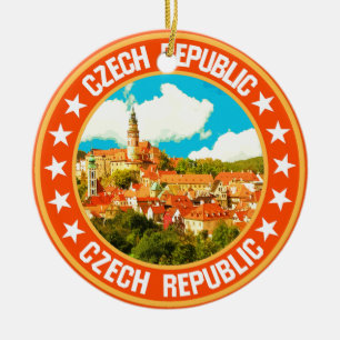 Czech Republic                                     Ceramic Ornament