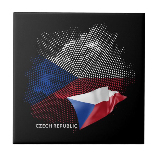 Czech Republic Ceramic Tile (Front)