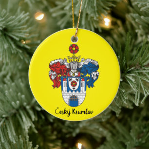 Czech Republic: Český Krumlov Christmas Ornament