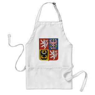 Czech Republic coat of arms Adult Apron