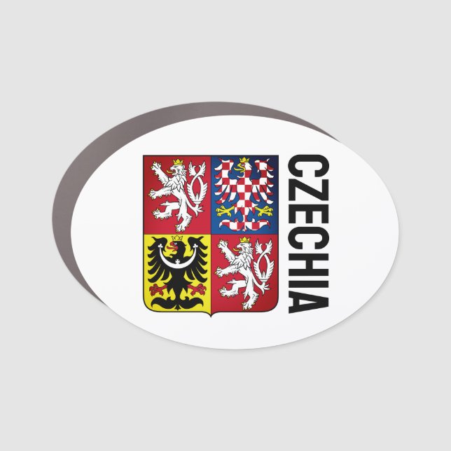 Czech Republic coat of arms Car Magnet (Front)