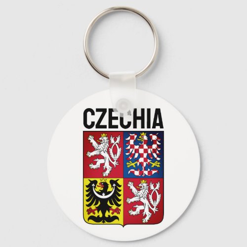 Czech Republic coat of arms Keychain