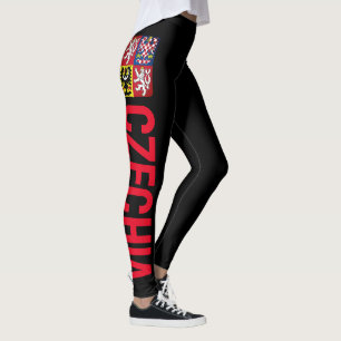Czech Republic coat of arms Leggings
