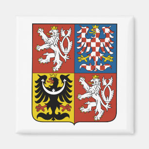 Czech Republic Coat of Arms Magnet
