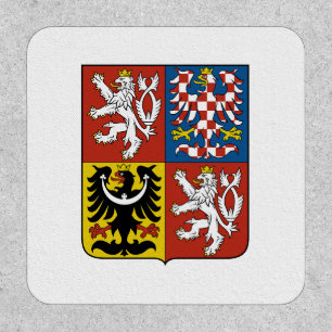 czech republic country coat arms symbol emblem fla patch
