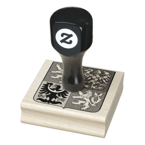 Czech Republic Crest Rubber STAMP