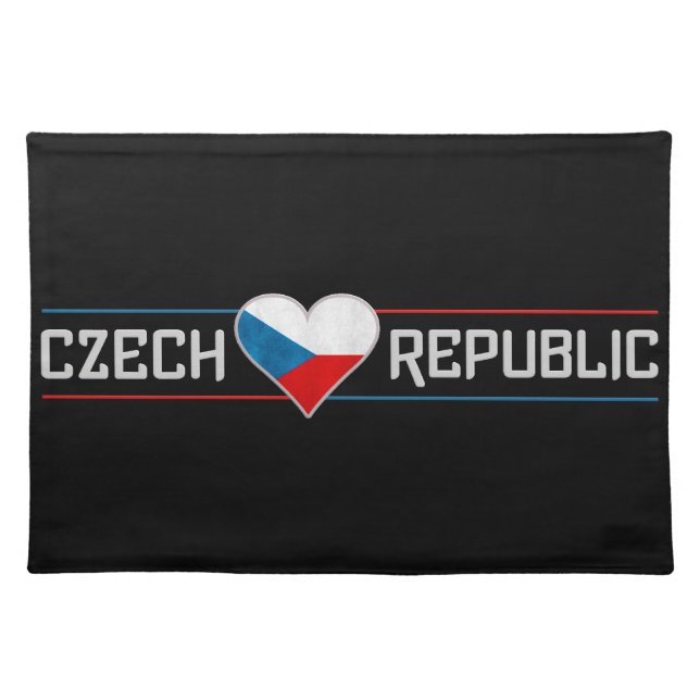 Czech Republic custom placemat (Front)